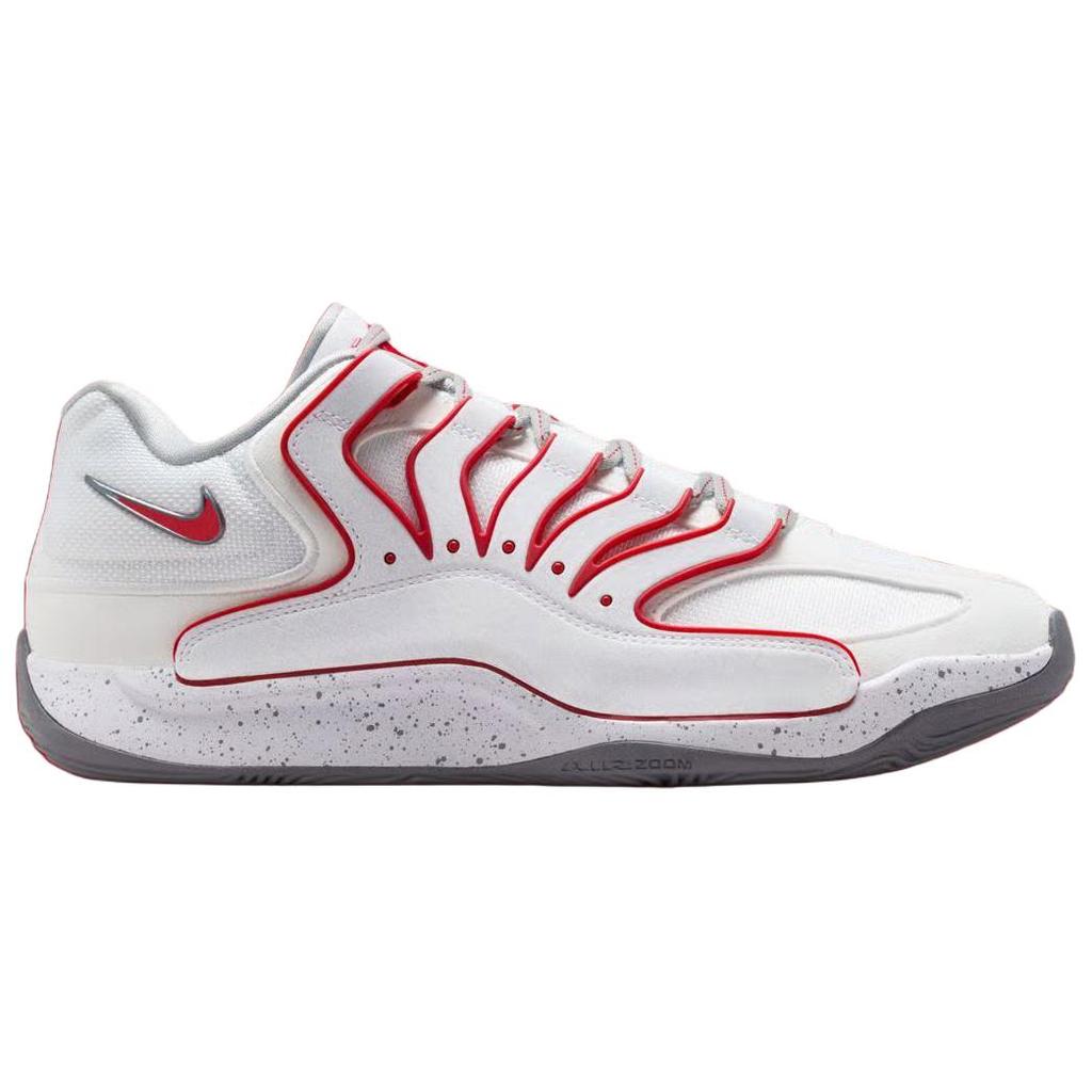 Nike KD18 Wayne Sneakers da Uomo Bianco Grigio Fumo Grigio Fumo HV1992-100