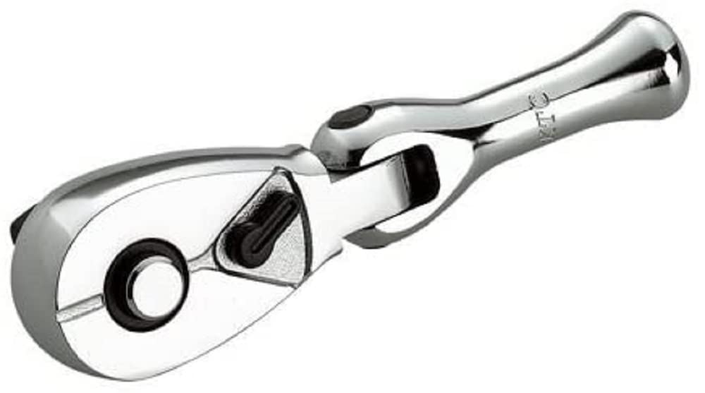 

Kyoto Tool (KTC) Short Flex Ratchet Handle, 9.5mm (3/8 inch), BRC3FS-H