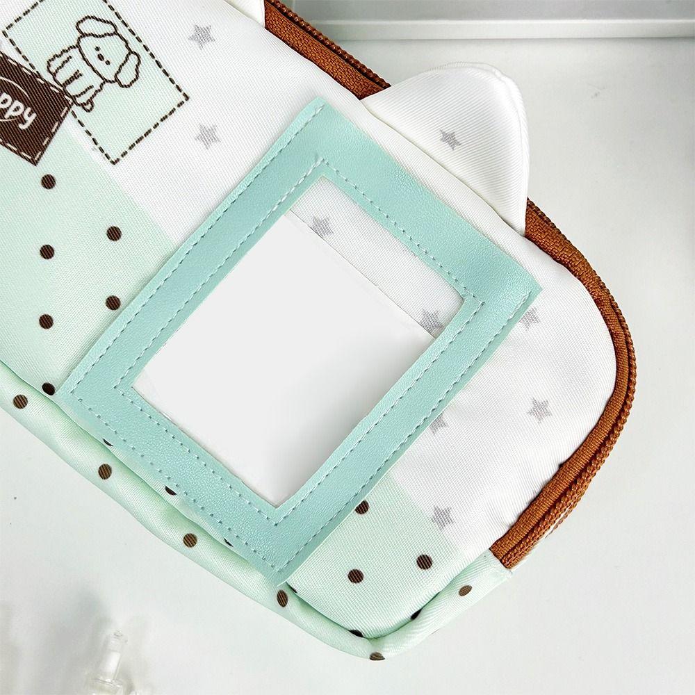 Große Stiftebox mit Fotofenster Federmäppchen INS-Stil Federmäppchen Geschenk