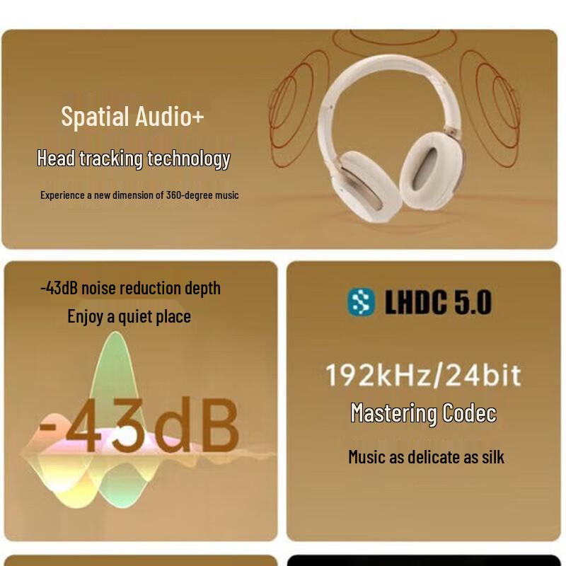 EDIFIER LS820NB Pro Spatial Audio ANC Wireless Over-Ear Headphones