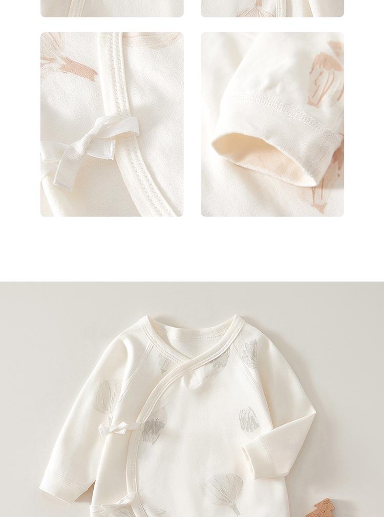 Autumn Long Sleeve Butterfly Newborn Bodysuit - All Seasons Baby Crawling Outfit