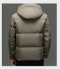 Men's Stylish Hooded Down Jacket - Versatile, Warm, Thick Coat for 2025 Winter Business Casual