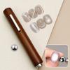 3-in-1 Multifunctional Cat Eye Nail Magnet Stick With Magnetic Beads Strong Gel Polish Manicure Salon Nail Art Tool