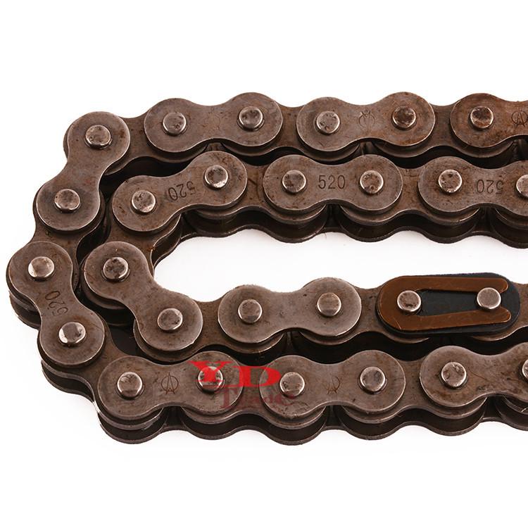 Heavy-Duty 520 Chain for Off-Road Motorcycles, ATVs, Go-Karts, and Beach Buggies