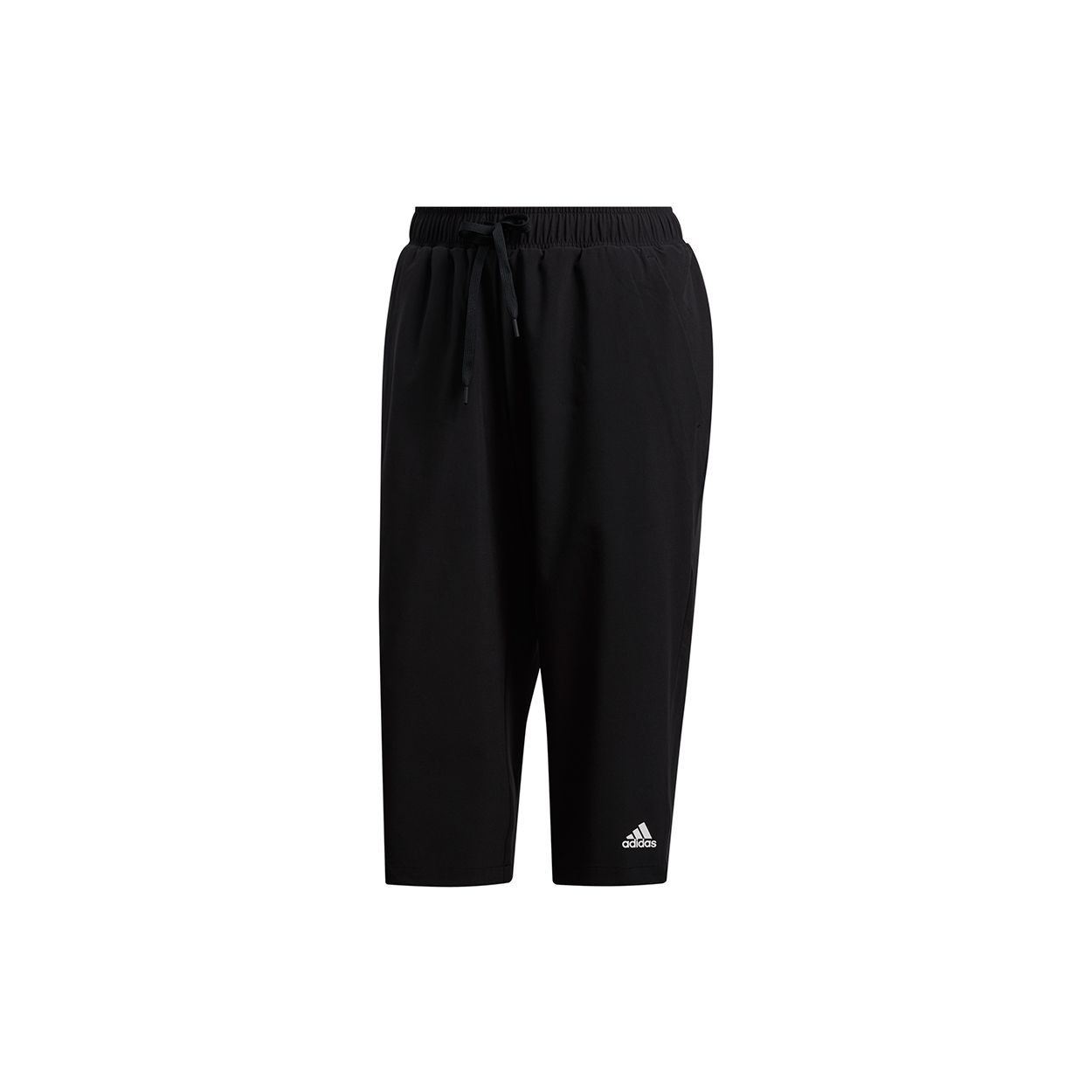 adidas Women s 3/4 Length Woven Training Pants Black FT3081 XS