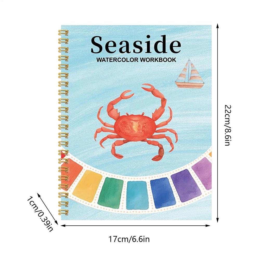 Watercolor Workbooks Beginner Friendly Craft Watercolor Workbooks Water Color Book For Kids Adults Art Crafts Painting Supplies