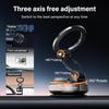 Magnetic Car Mobile Phone Holder, Car Mount with Vacuum Suction Cup/360° Rotatable/Foldable, Universal Car Mobile Phone Holder