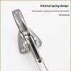 Kick Down Door Stopper Easy Pedal Long Lasting Use 1 Set Anti Rust Hardware Floor Holder for Home Office Hotel Apartment