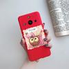 For Realme 11 Pro Plus Case Flower Girl Heart Cute Phone Case Back Cover For Realme 11 11Pro+ 5G Silicone Protection Bumper Capa