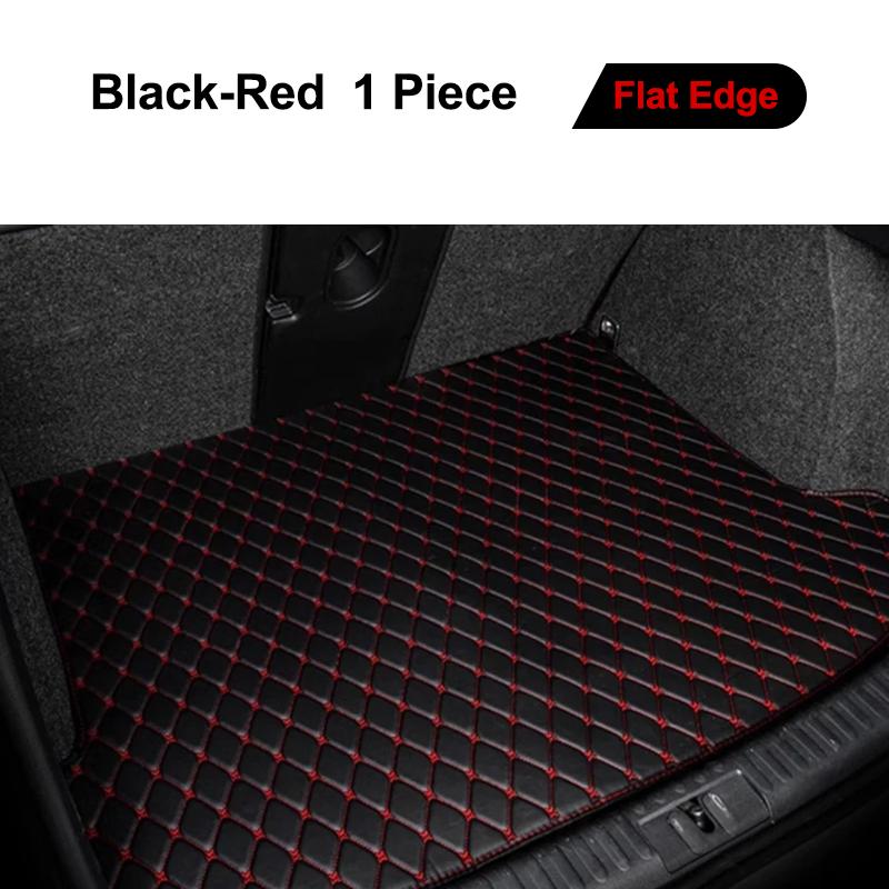 Car Trunk Mat For Hyundai Sonata 2015~2019 2016 2017 LF MK7 Cargo Storage Carpet Leather Pad Waterproof Cushion Auto Accessories