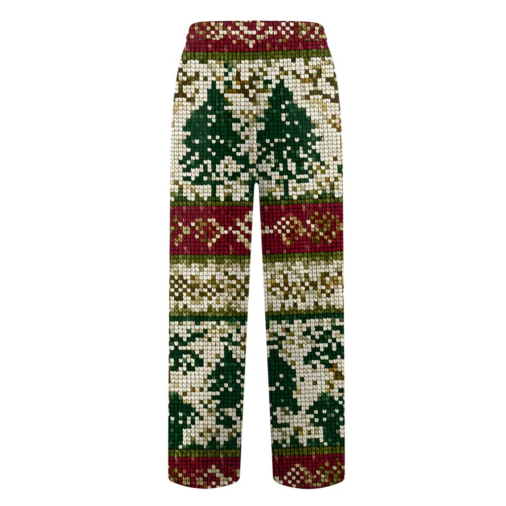 Weiche Pyjamahose für Herren mit Kordelzug und Taschen, lässige Sporthose