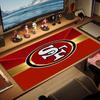 San Francisco 49ers2 Print  Cushion Non-slip Laptop Tablet Big Mousepad XXL Mat Mini PC Playmat With Lock edge