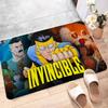 Cartoon Invincible Door Mat Nordic Style Bedroom Living Room Doormat Home Balcony Anti-Slip Alfombra