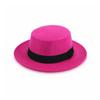 Solid Color Women Fedora Hats Felt Men Jazz Hat Fashion Elegant Bowler