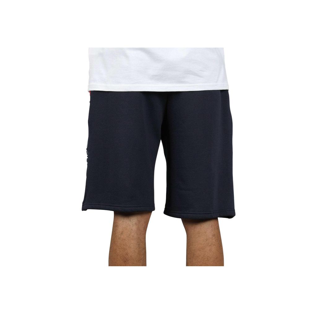 FILA Logo Print Zipper Fly Straight Loose Casual Shorts Men shorts Navy-Blue LM911377-410