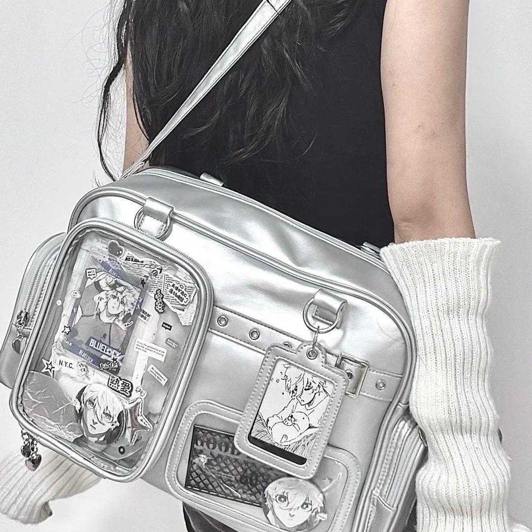 

Concert Hidden Light Tag Bag Ita Bag Crossbody Bags Large Shoulder Bag Y2K Shoulder Bag for Women Itabag Handbag Student Bag