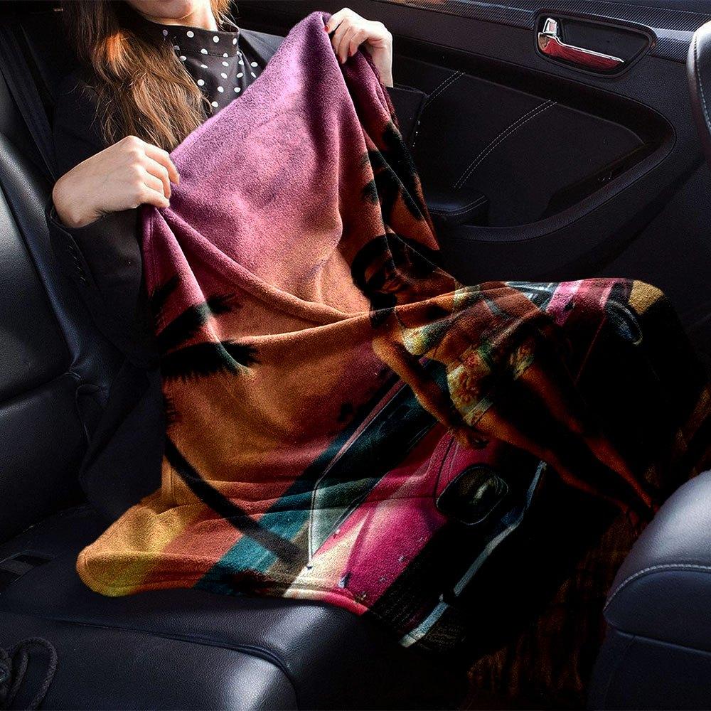 1 pezzo Coperta Morbida in Flanella Grand Theft Auto con Stampa di Designer Una coperta accogliente per tutte le stagioni, perfetta per il divano, il letto, l'ufficio