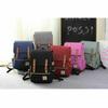 Luxurious Durable Canvas Leather Travel Backpack With Comfortable Shoulder Strap
