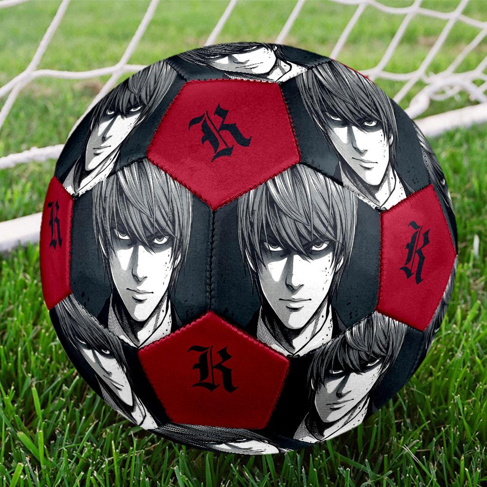1pc Death Note Soccer Ball Size 5 Indoor Soccer Ball Fashion Colorful Backyard Game - Great For Sports Fans Gift HE13