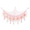 Hand Woven Cotton Rope Net Bag Kids Room Kindergarten Decor Wall Storage Hanging Net Hammock