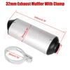 28MM 32MM 38MM Motorcycle Exhaust Muffler Escape Moto Tailpipe For 110 125 150CC Dirt Pit Bike ATV KAWASAKI