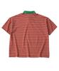 GOLDEN SUNSHINE Stripe Collar Half T-Shirts_Bric