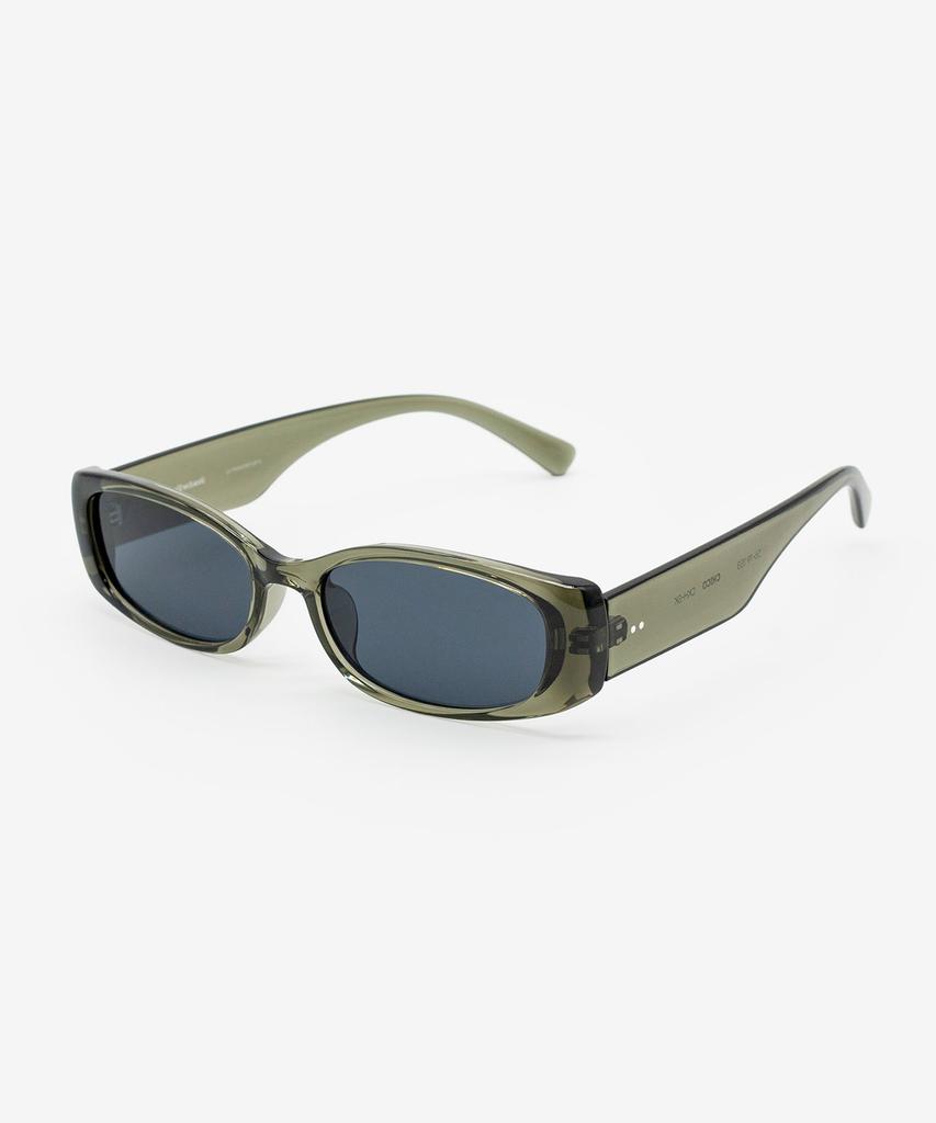 Weeoweeo Chico Clear Khaki Sunglasses