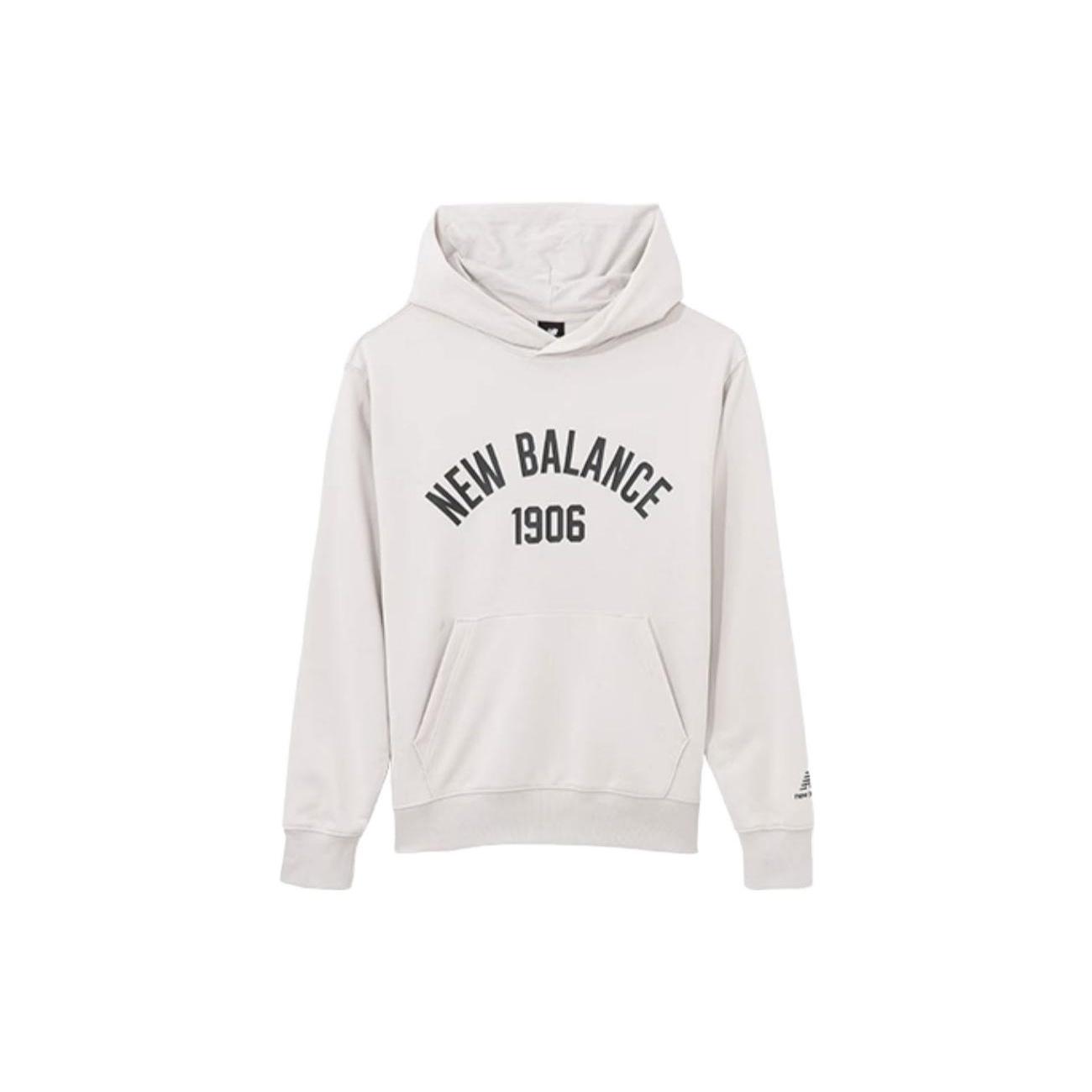 New Balance Essentials Varsity Hoodie Asia Sizing White Men s MT33553-MBM L