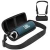 Travel Organizer Case with Shoulder Strap for JBL Flip 7/Flip 6/Flip 5/UE BOOM 3/Beats Pill+ Bluetooth Speakers, Protective Carrying Case