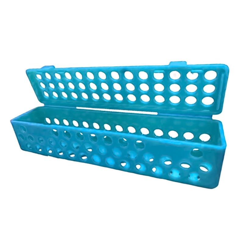 Practical Dental Instrument Tool Container for Storing Dental Equipment Maintain Dental Care Easily светло-синий