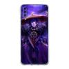 Pouzdro na telefon Genshin Impact s motivem anime pro Samsung Galaxy A52 A50 A70 A10 A30 A40 A20S A20E A02S A12 A22 A72 A32 5G A04s Průhledné