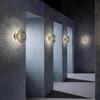 Postmodern Bauhaus Glass Wall Lamp for Bedroom or Hotel Ambiance