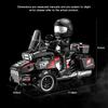 Přenosné KF35 Mini 3kolové RC auto 1:Vysokorychlostní driftovací hračka auto v měřítku 43 s LED světly 2,4G dálkové ovládání Terénní závodní dárky pro děti Přineste panenku