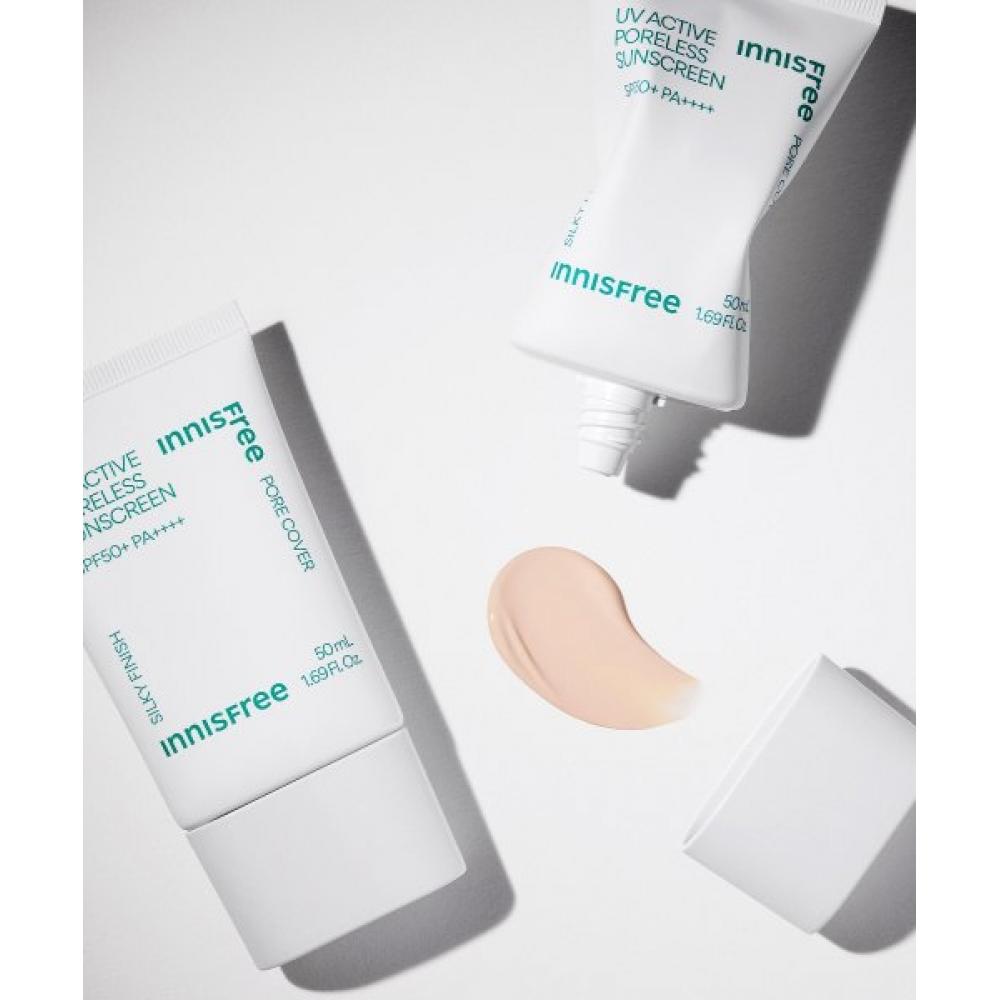 Innisfree Uv Active Poreless Sunscreen Spf50+ Pa4+ 50ml