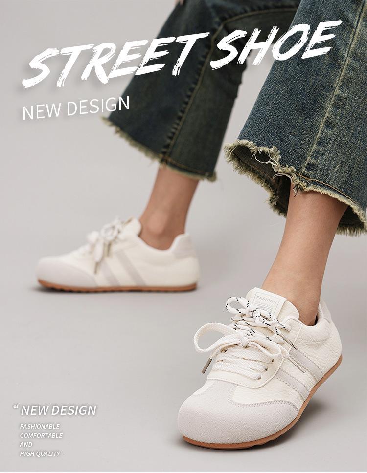 Women's Retro German-Style Lightweight Soft Sole Casual Shoes for Spring and Autumn