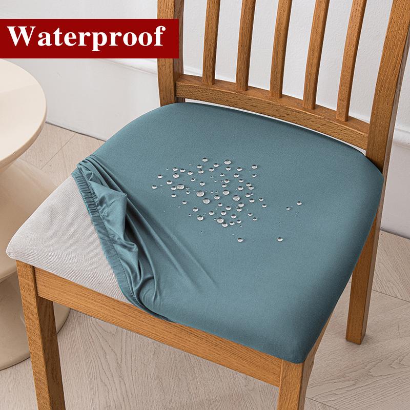 Housse de Siège de Chaise Imperméable pour Salle à Manger Housse de Protection Extensible pour Meubles Housse de Chaise de Salle à Manger pour Cuisine Restaurant Bureau Banquet