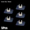 1/5Pcs Punch-free Water Tube Holder Garden Irrigation Tube Clip Connector Self-adhesive Pipe Clamp