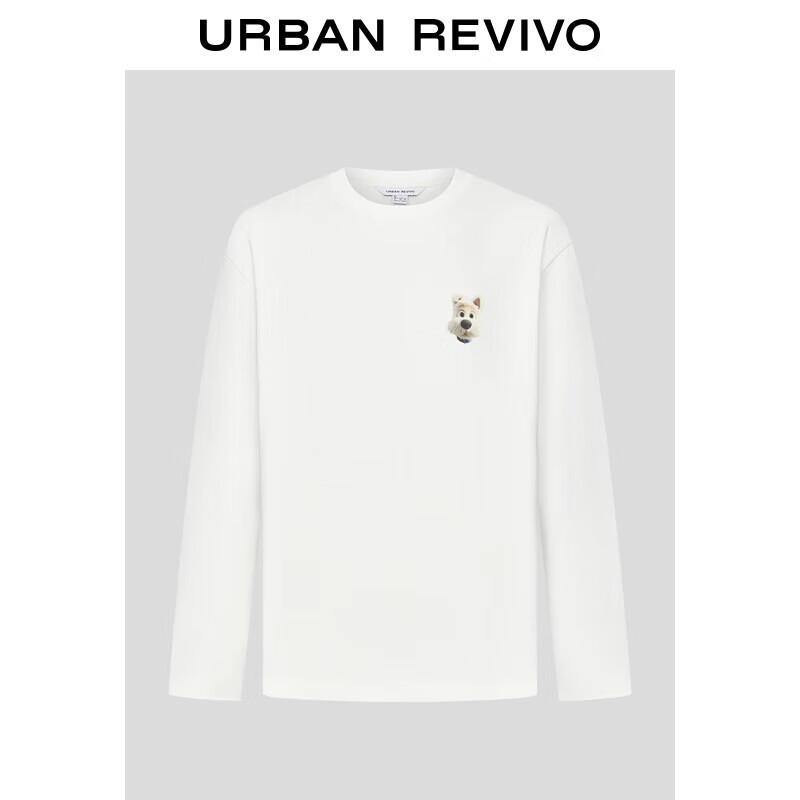 UR Men s Fun Pet Pattern Long-Sleeve T-Shirt XS