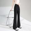 Spring and Summer Slim 2025 Sports Style Versatile Micro Flared Slimming Casual Pants