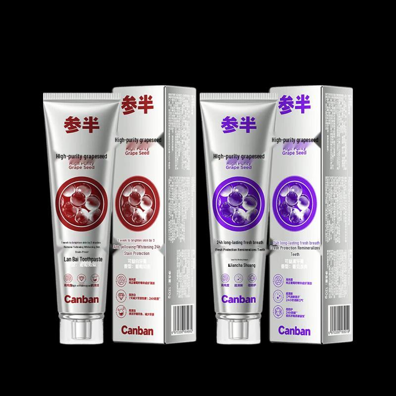 Saky Semiannual Whitening & Refreshing Toothpaste Set