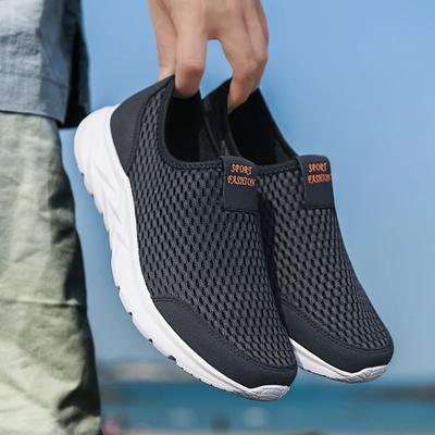 Herrenschuhe, lässig, atmungsaktiv, Wanderschuhe für Männer, Outdoor, Tenis, leichte Sportschuhe, Übergröße, modische Herren-Sommer-Sneakers