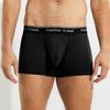 Men Boxer Underwear Mid-rise Wide Elastic Waistband Letter Print U-Convex Shorts Briefs Breathable Panties