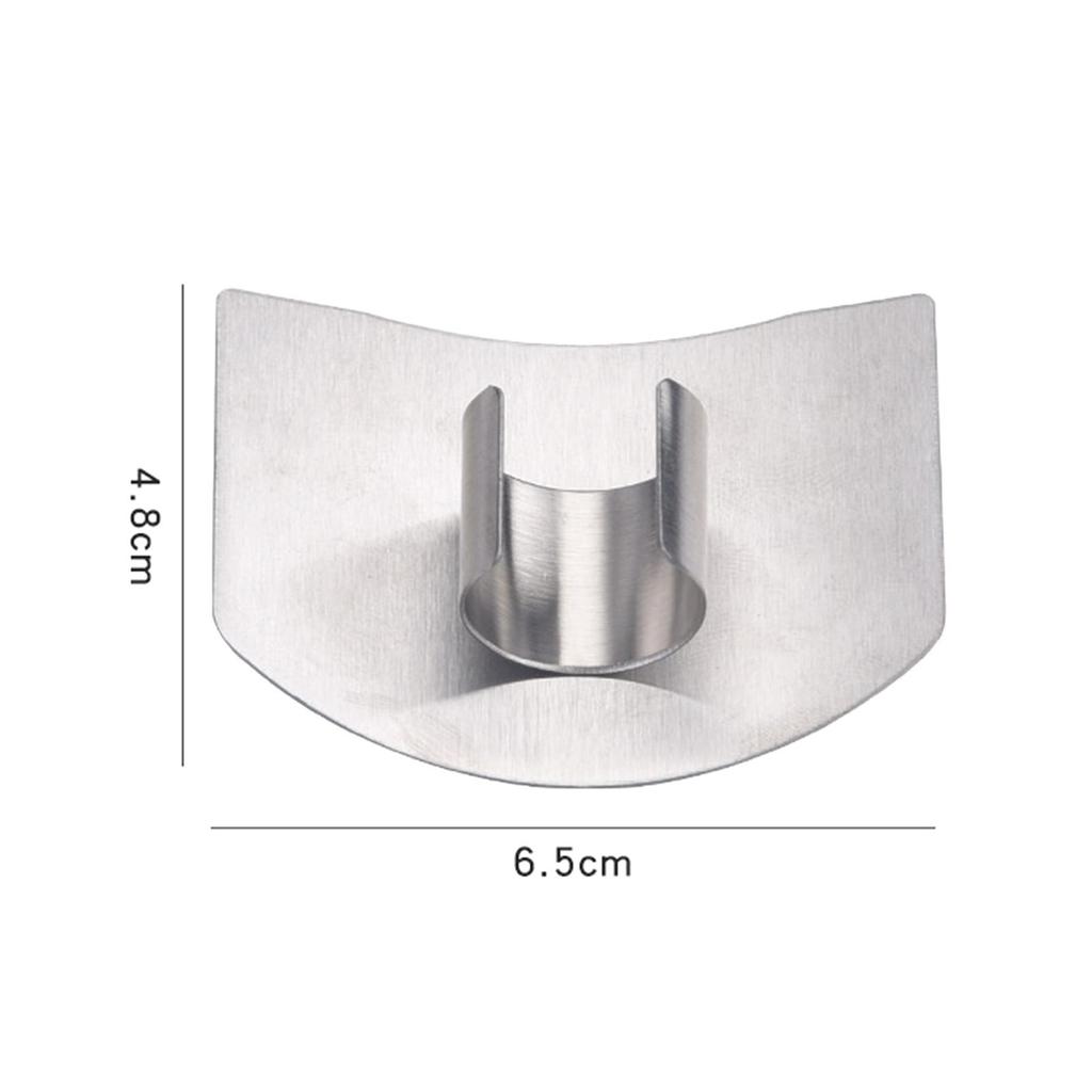 2Pcs Cut Slice Safe Guard Knife Cutting Finger Protectors Vegetables Multiuse Sturdy Lightweight Finger Guards for Cutting
