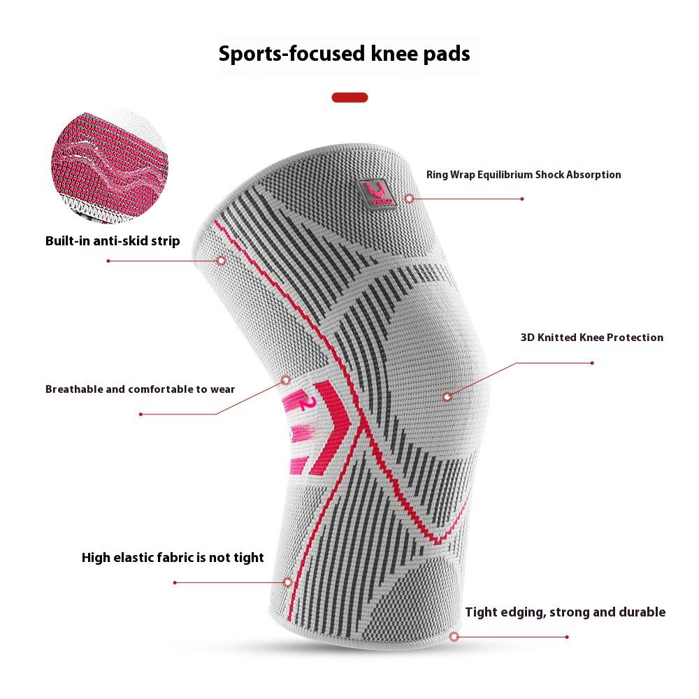 High Elastic Knitted Mountain Climbing Anti Slip Meniscus Anti Damage Knitted Knee Protection For Outdoor Sports