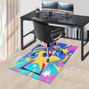 1pc Sailor Moon Anime Cartoon Design Office Chair Mat Non-Slip Carpet for Home Decor, Suitable for Office, Living Room, Bedroom, Game Room - Perfect G