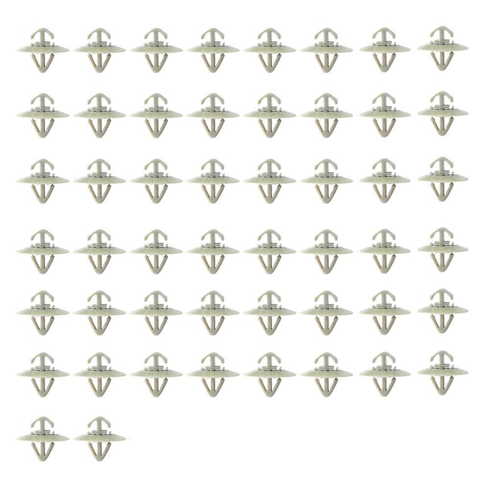50Pcs Moulding Lower Protection Door Fastener Clips Kit #4409693 For OPEL MOVANO