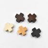 100PCS 15MM Cross Charms for Jewelry Making, Religious Cross Beads for Bracelets Necklaces, DIY Crafts