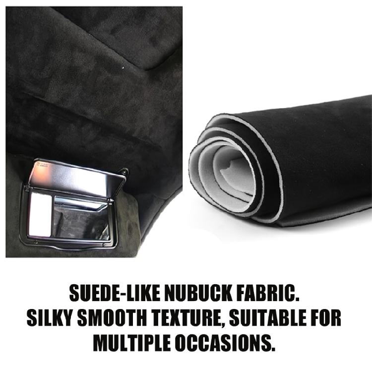 Headliners Roof Fabric Without Adhesive Featuring Sponge For Family Car Quiet Cabin And Protection