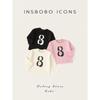 Insbobo Children's Base Layer Shirt, Girls' Top, Casual Autumn Clothing, Boys' T-Shirt, New Spring and Autumn Baby Clothing, Long-Sleeved