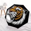 1pc Tiger Head Automatic Open/close Folding Umbrella, Compact Portable Travel Umbrella, Durable Construction yy250809063